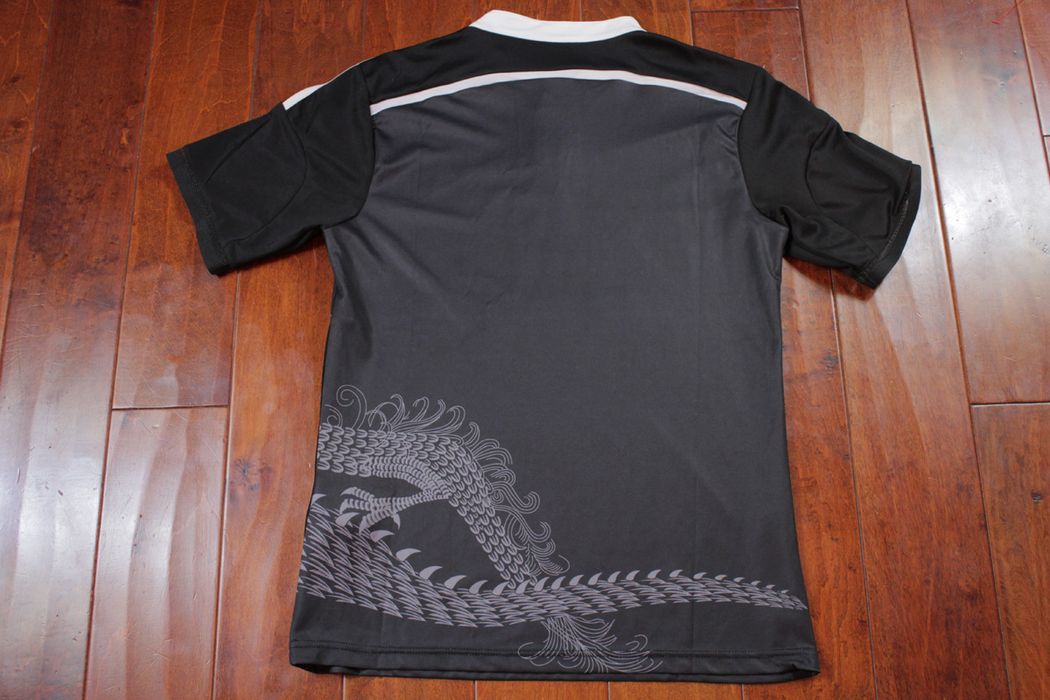 Adidas - Real Madrid x Yohji Yamamoto “Dragon” Black Jersey Shirt
