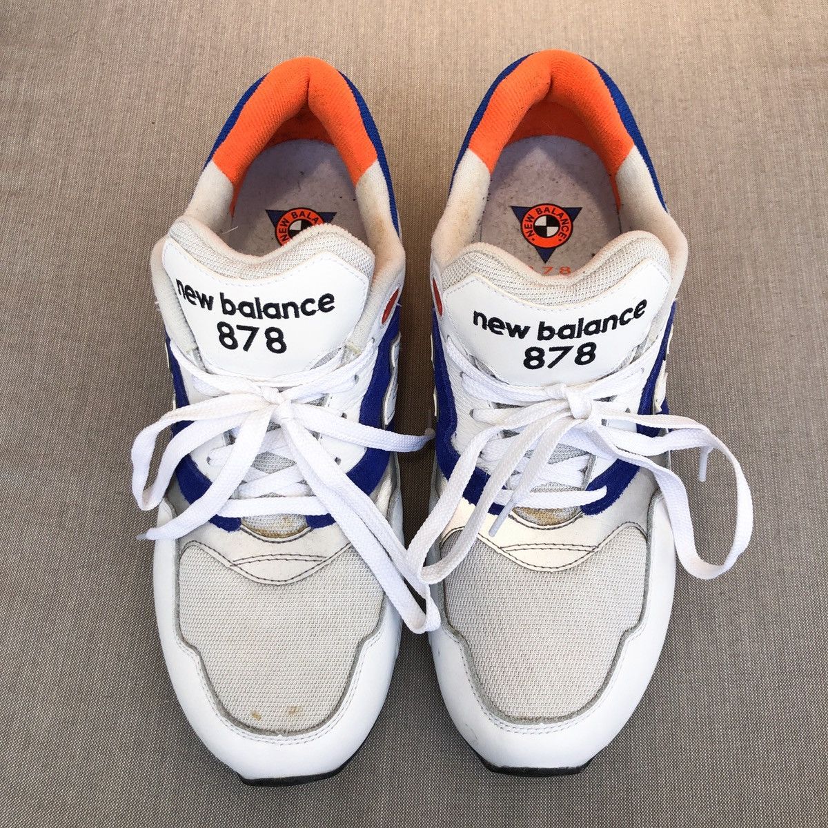 New balance 878 classic orange clearance