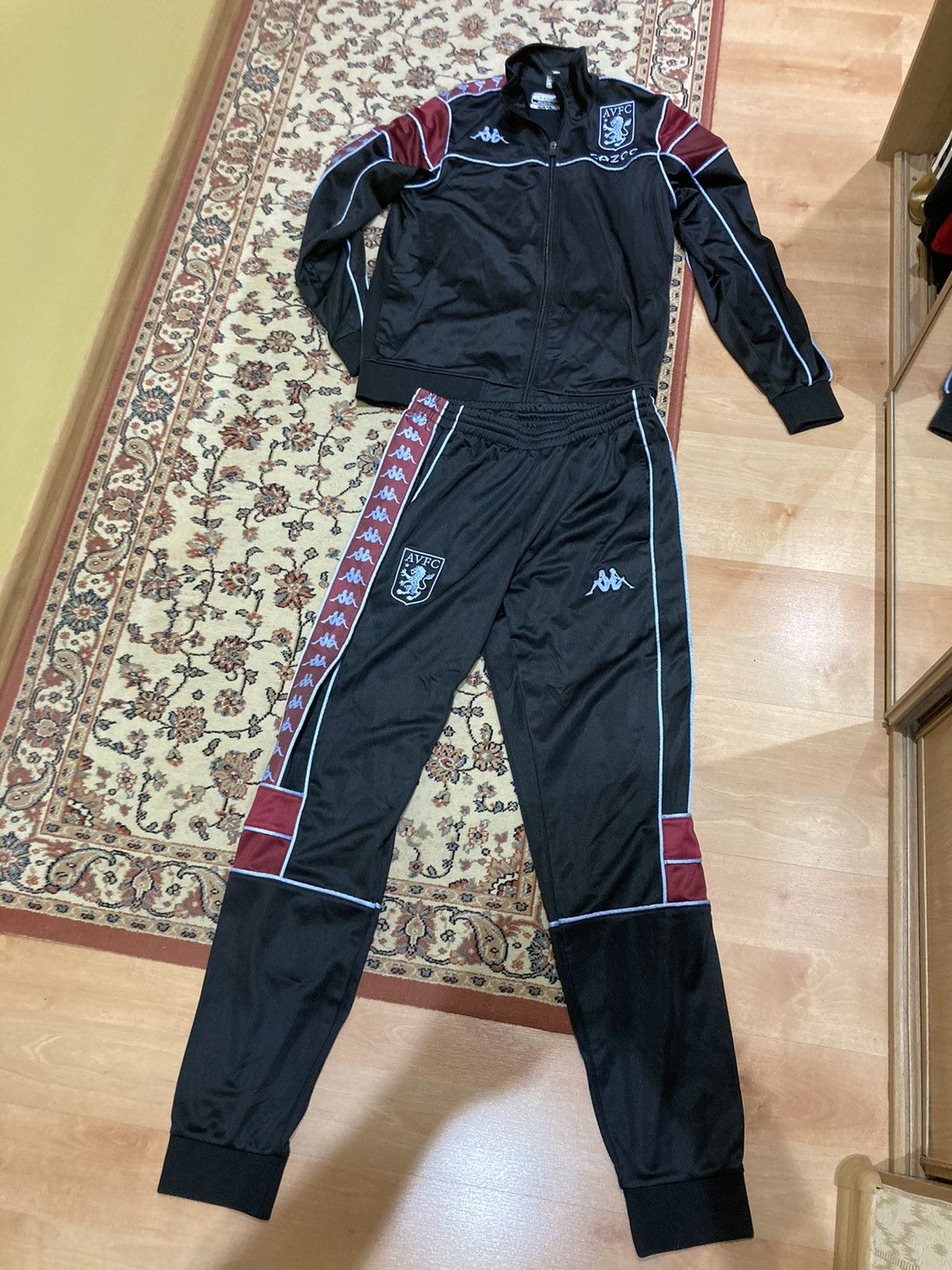 Kappa Aston Villa vintage training tracksuit | Grailed