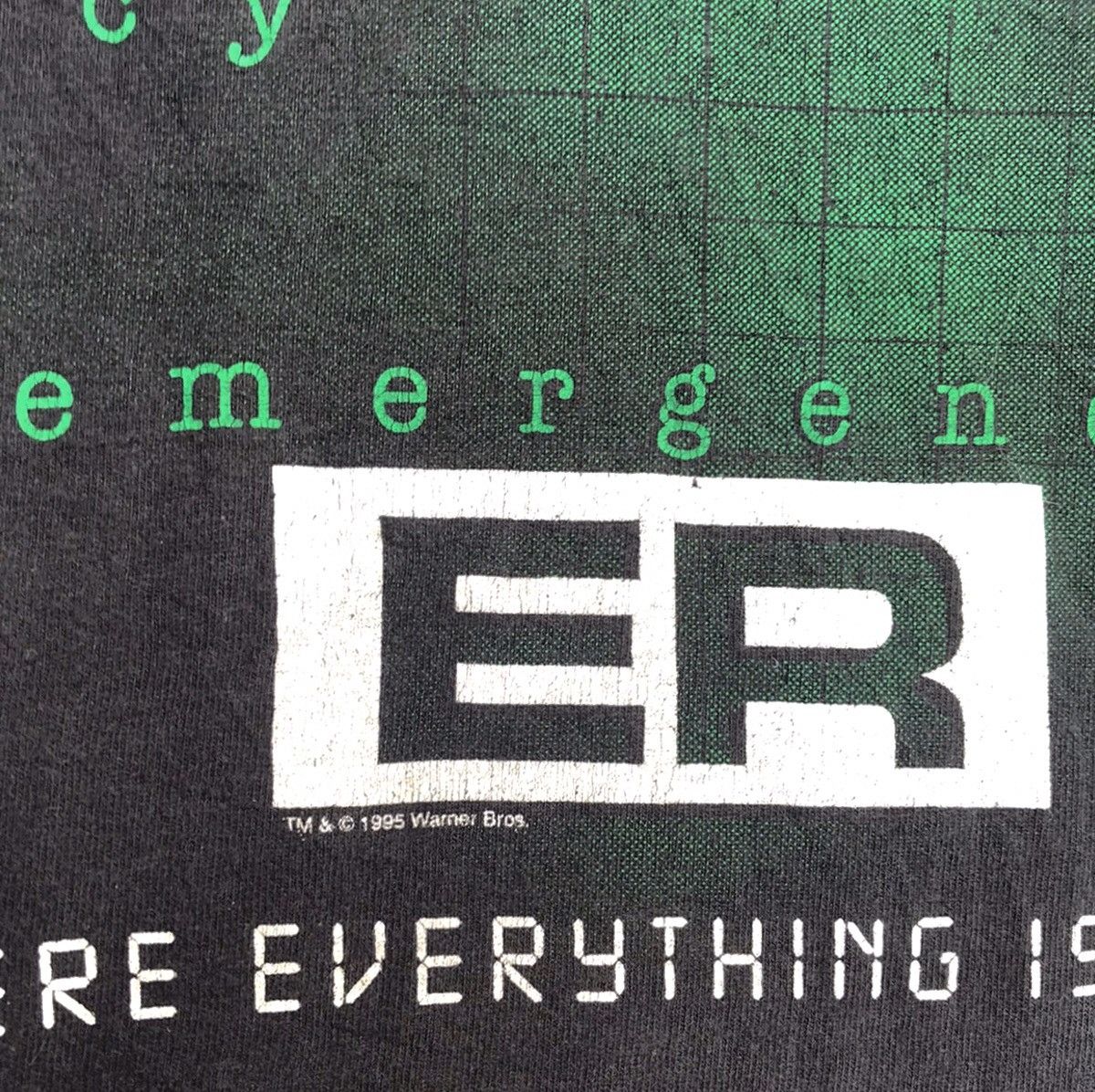 Vintage Vintage EMERGENCY ROOM ER 1995 Warner Bros Medical Film Size US XXL / EU 58 / 5 - 2 Thumbnail