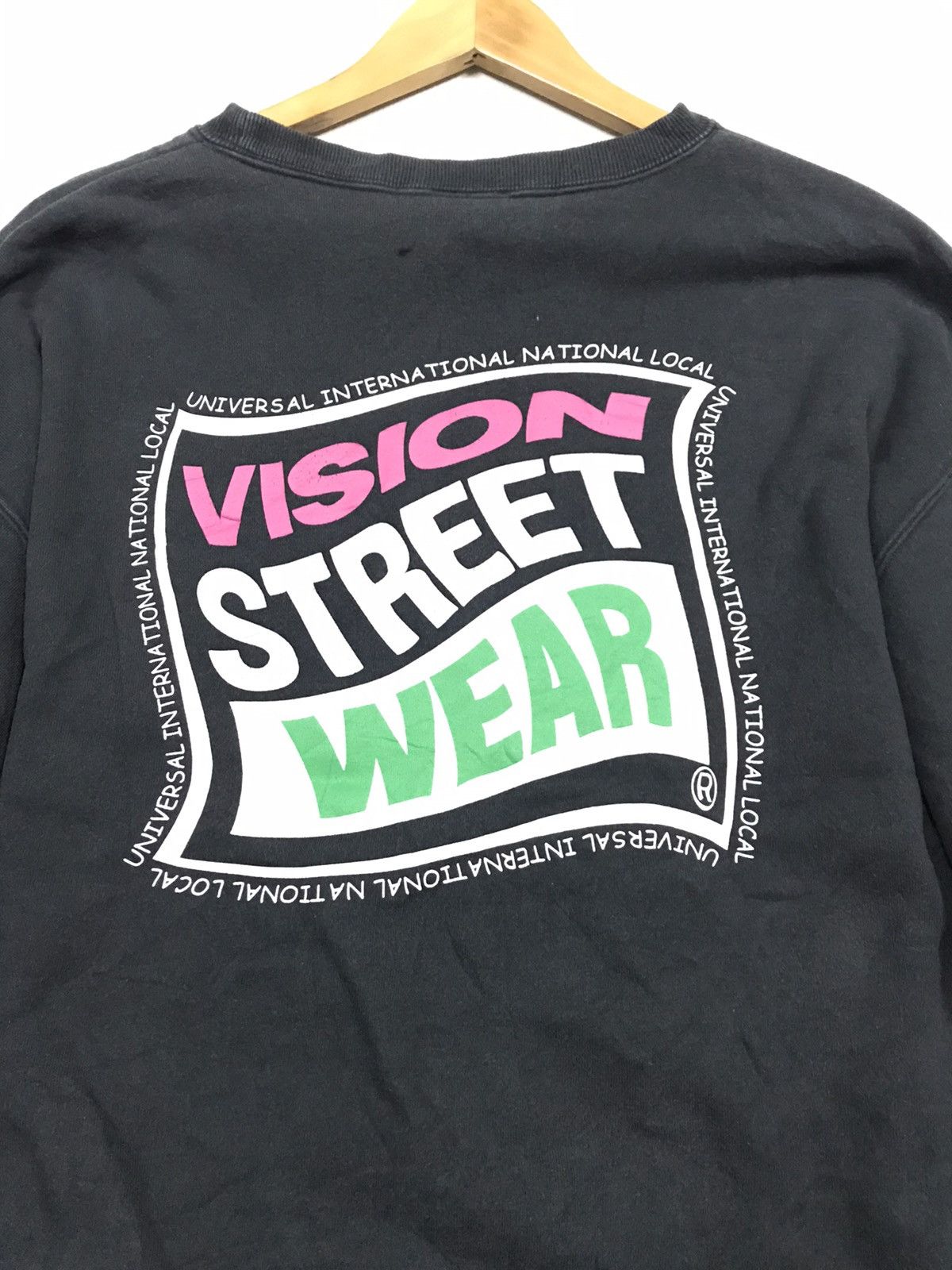 Vision Streetwear VINTAGE VISION STREET WEAR SWEATSHIRT PULLOVER Size US M / EU 48-50 / 2 - 4 Thumbnail