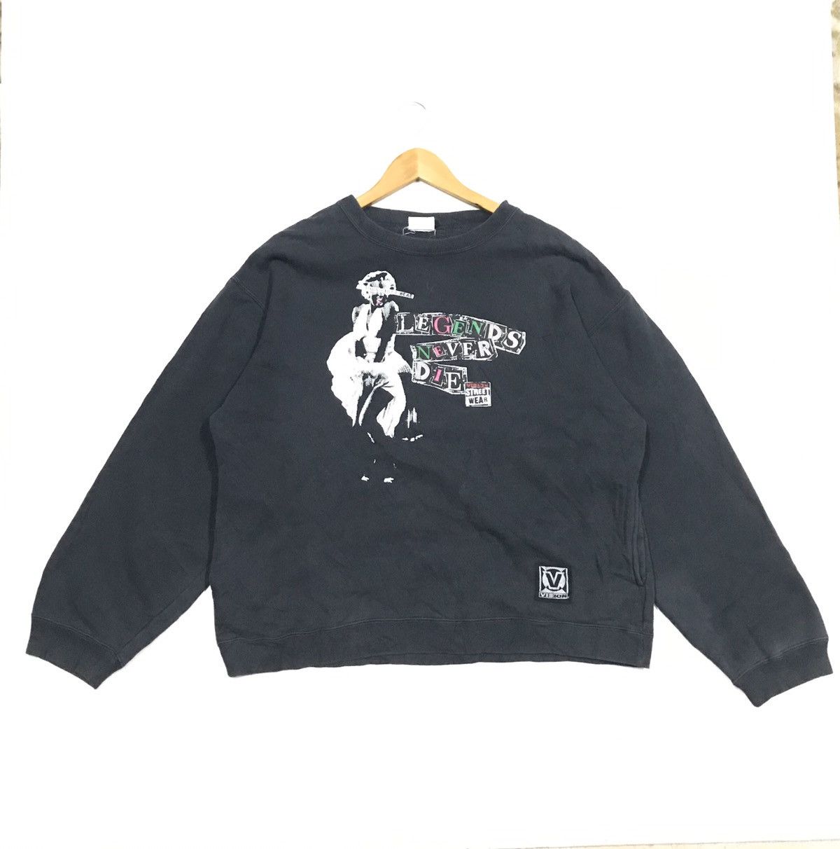 Vision Streetwear VINTAGE VISION STREET WEAR SWEATSHIRT PULLOVER Size US M / EU 48-50 / 2 - 1 Thumbnail