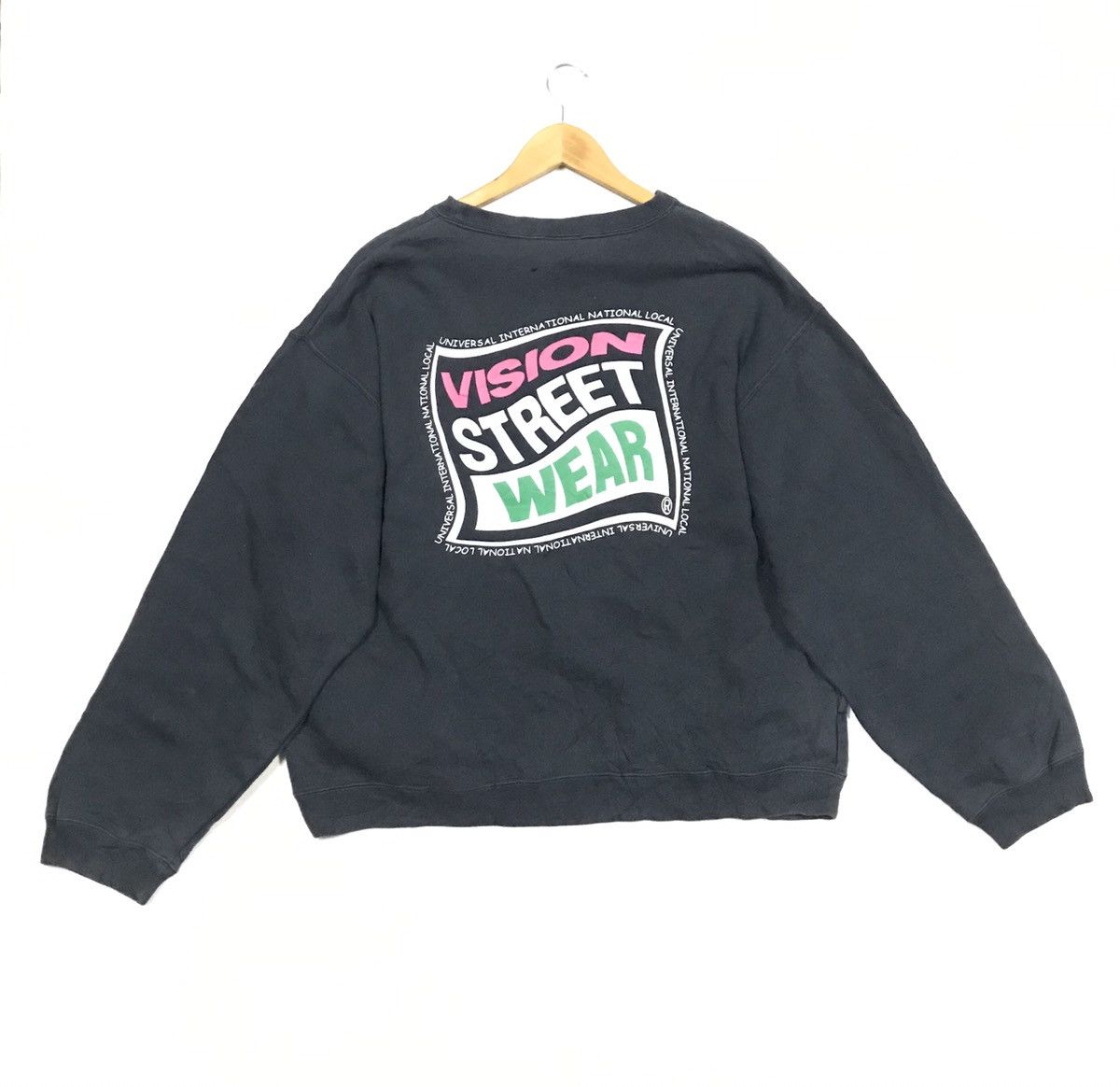 Vision Streetwear VINTAGE VISION STREET WEAR SWEATSHIRT PULLOVER Size US M / EU 48-50 / 2 - 2 Thumbnail