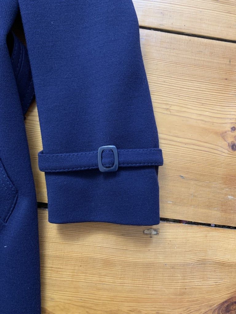 Vintage Vintage West German Virgin Wool Navy Coat Size US S / EU 44-46 / 1 - 5 Thumbnail
