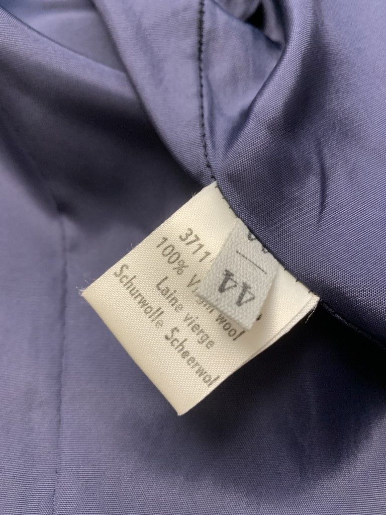 Vintage Vintage West German Virgin Wool Navy Coat Size US S / EU 44-46 / 1 - 9 Thumbnail