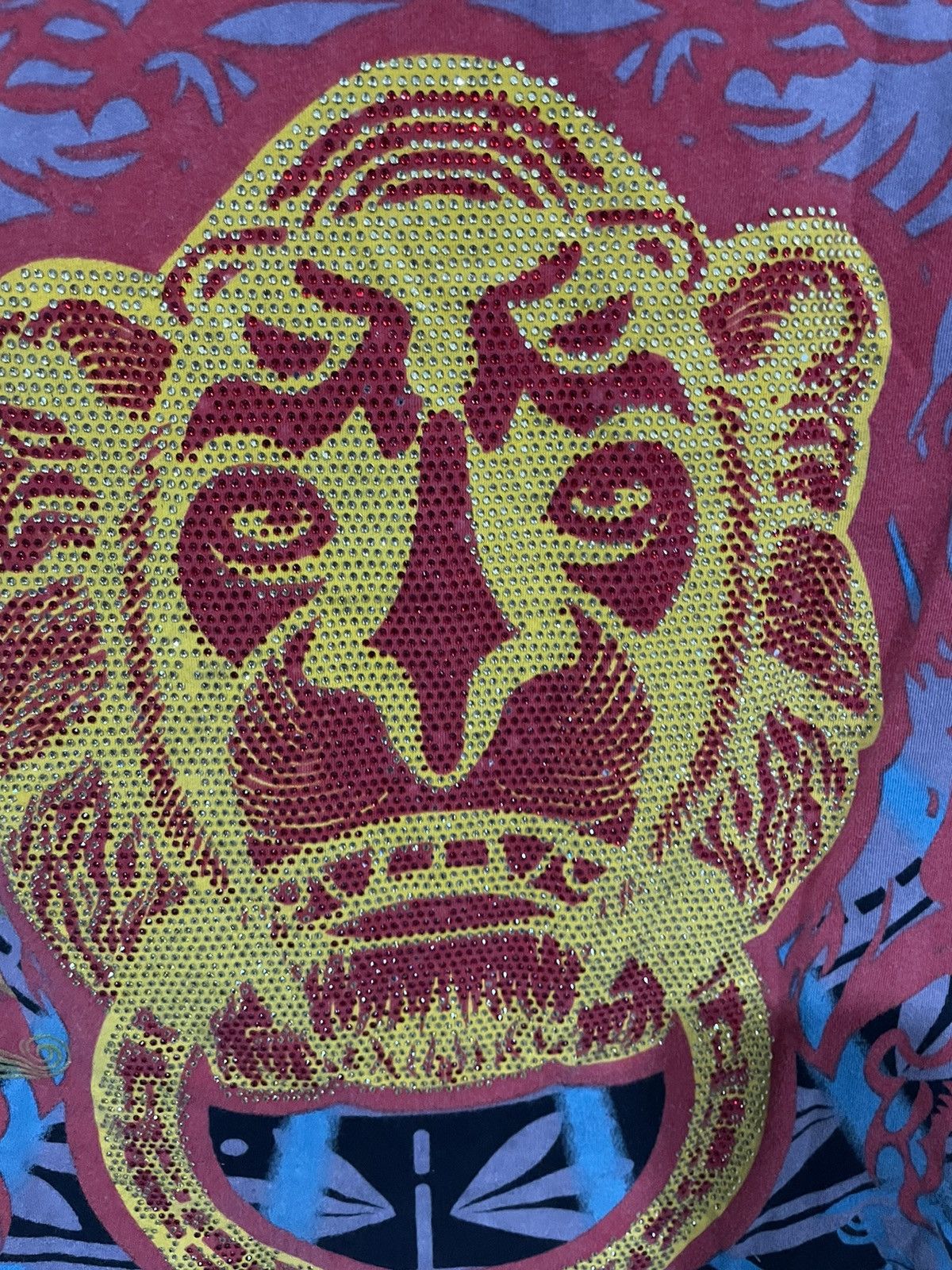 Christian Audigier × Designer × Vintage Christian Audigier Baroque Bling Cotton Shirts Size US L / EU 52-54 / 3 - 8 Thumbnail