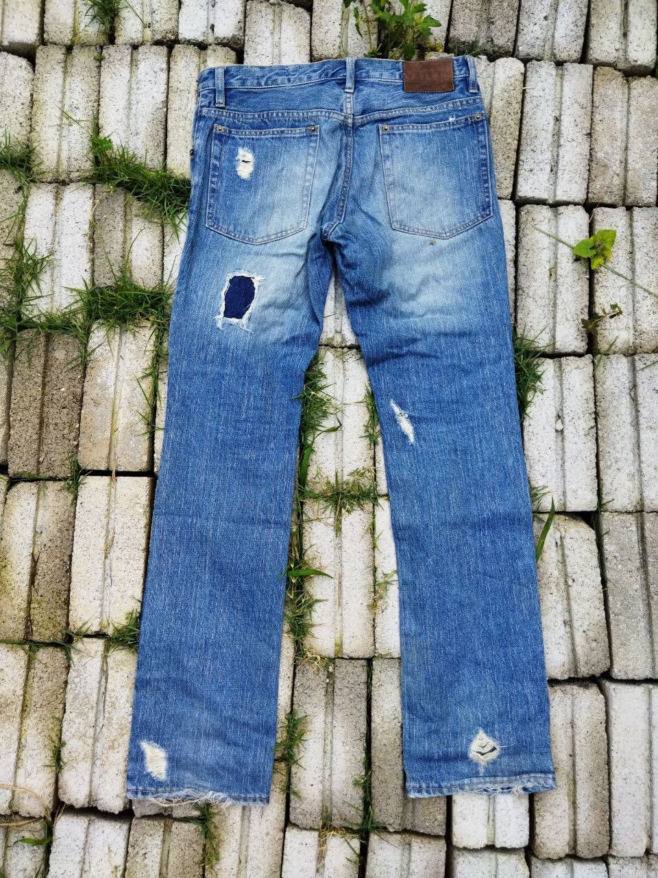 PPFM PPFM Japan Original Distressed Jeans - Size S Size US 33 - 4 Thumbnail