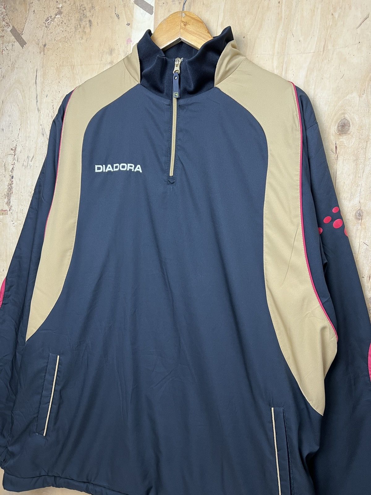 Diadora × Japanese Brand Very Rare Diadora Jacket Size US XL / EU 56 / 4 - 7 Thumbnail