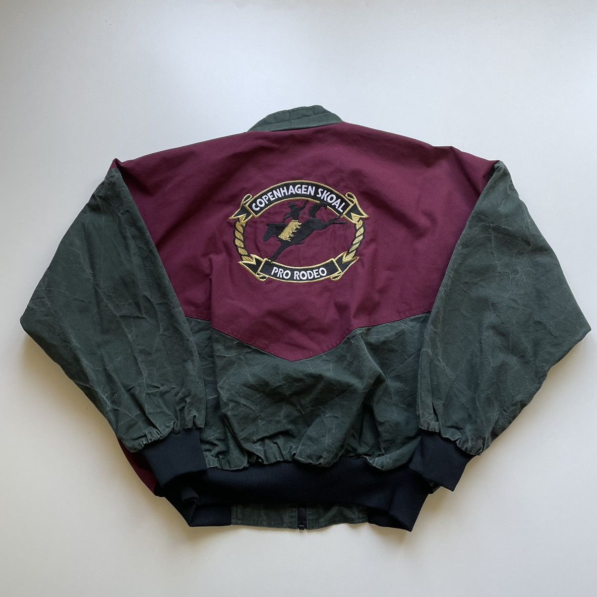 Vintage Copenhagen Skoal Pro newest Rodeo 1980s Jacket Size XL