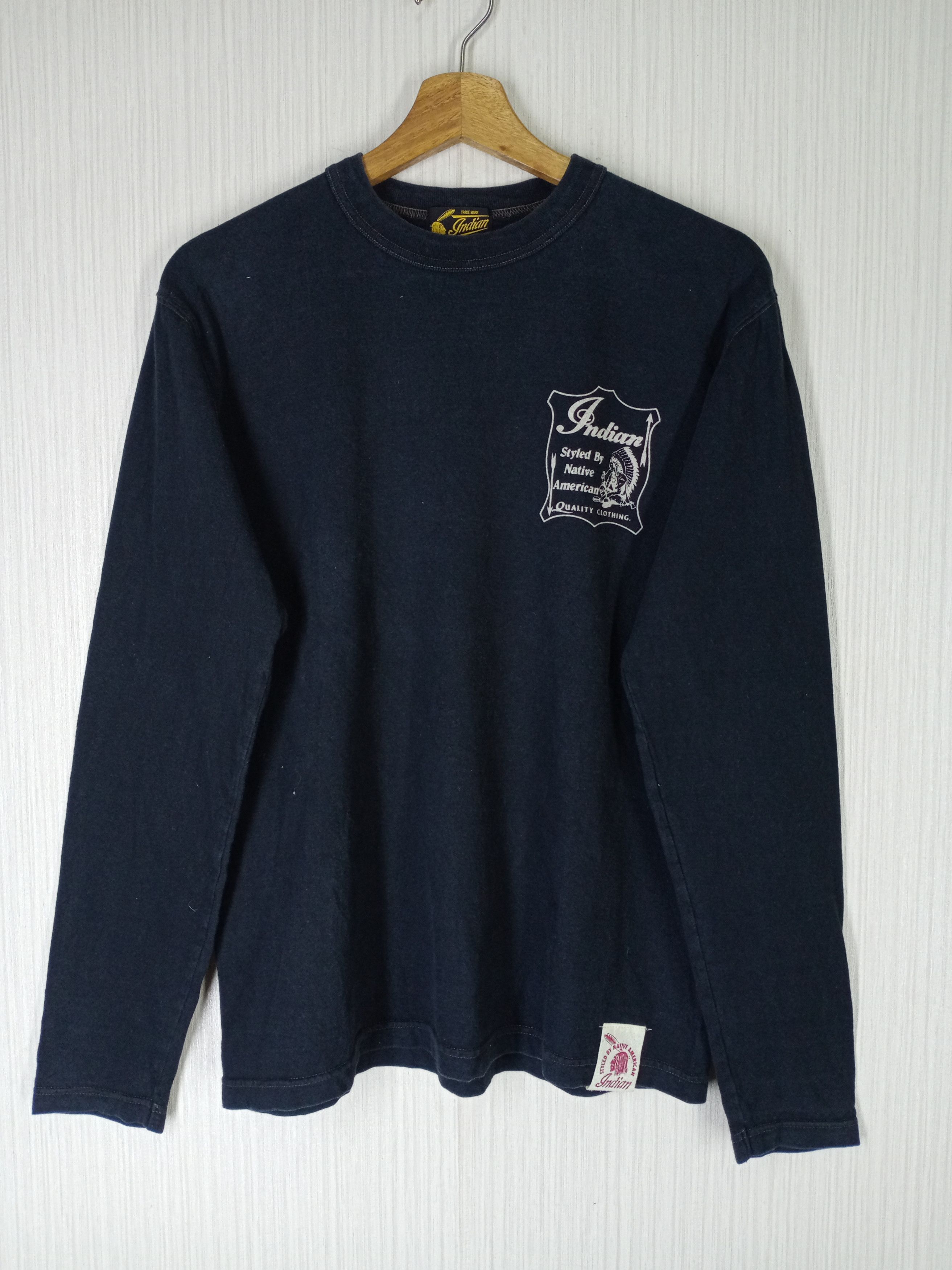 Toyo Enterprises Rare Indian by Toyo Enterprise Long Sleeve Tshirt Size US M / EU 48-50 / 2 - 2 Thumbnail