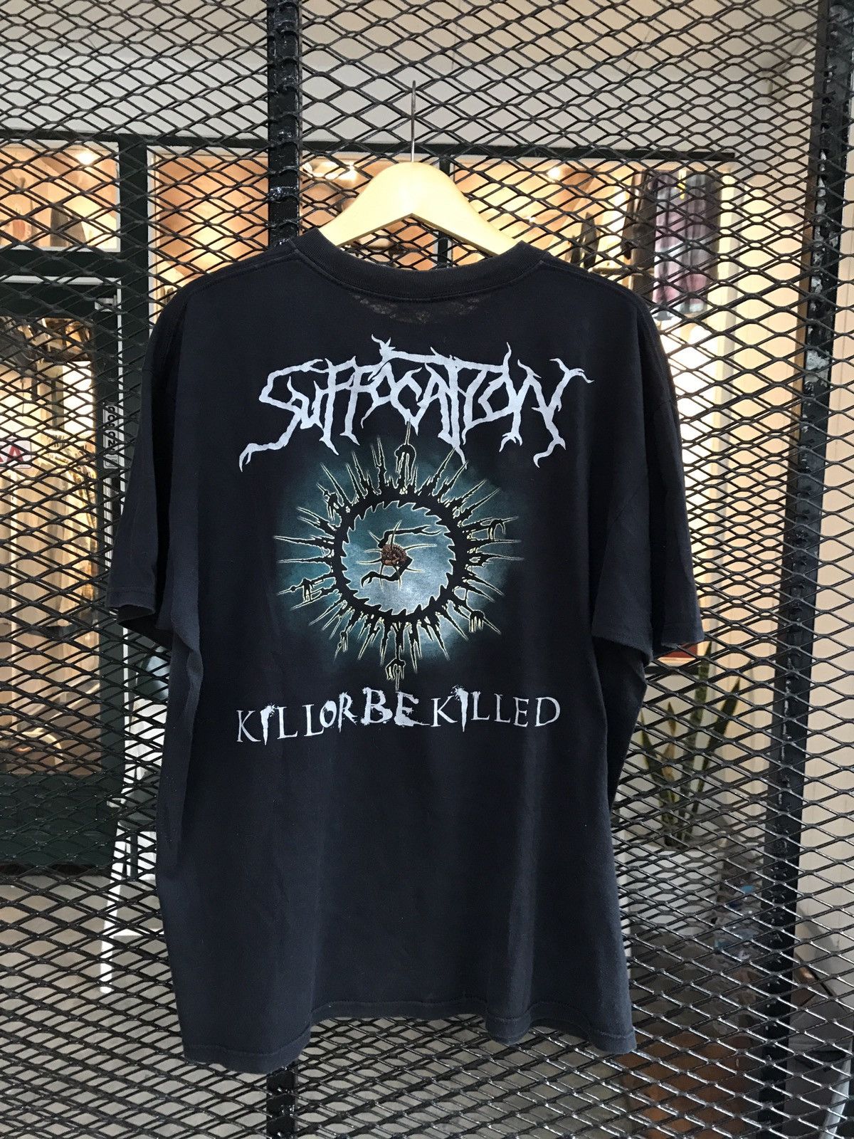 Band Tees × Vintage SUFFOCATION KILL OR BE KILLED SHIRT VINTAGE Size US XL / EU 56 / 4 - 1 Thumbnail