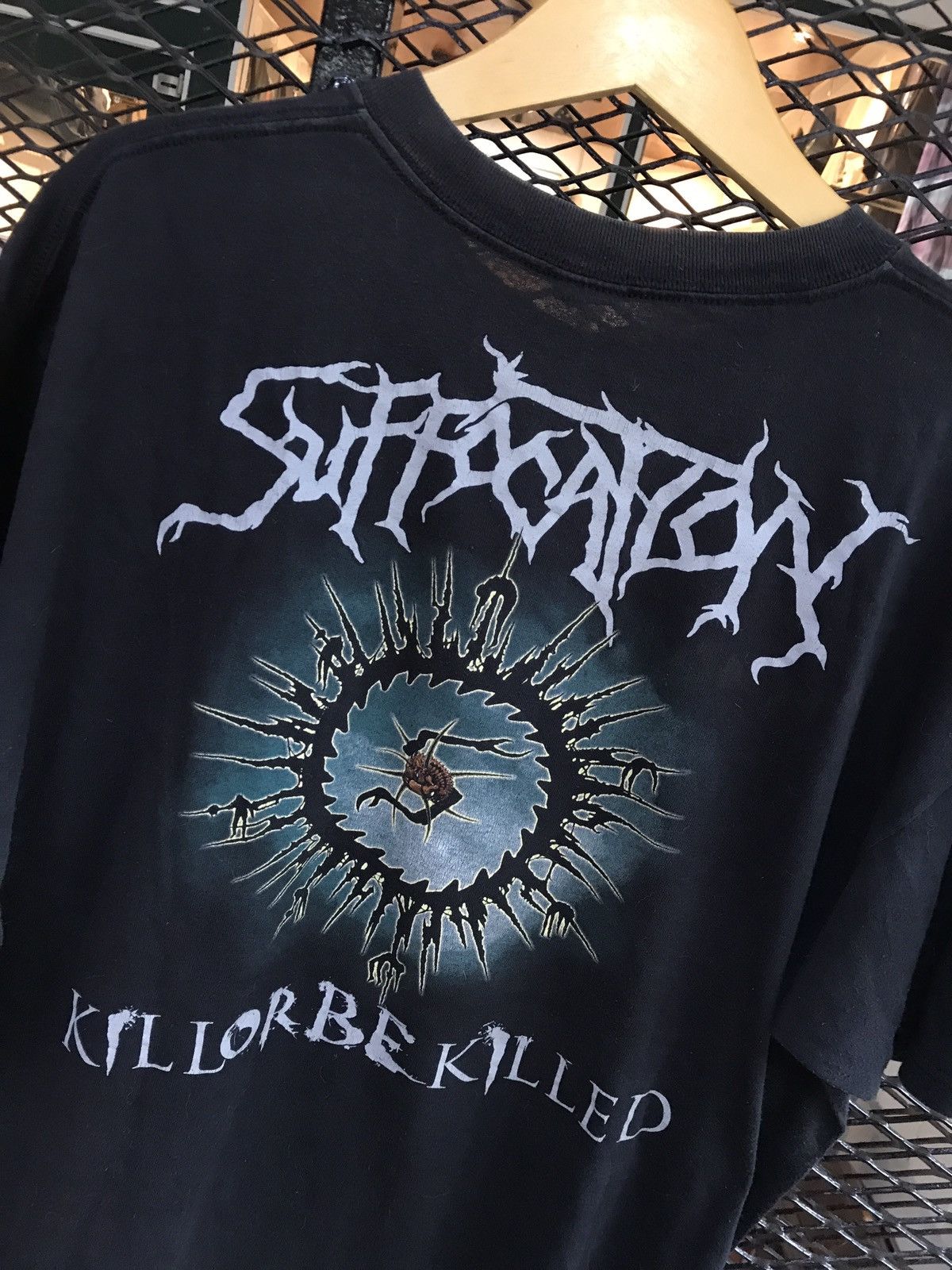 Band Tees × Vintage SUFFOCATION KILL OR BE KILLED SHIRT VINTAGE Size US XL / EU 56 / 4 - 2 Thumbnail