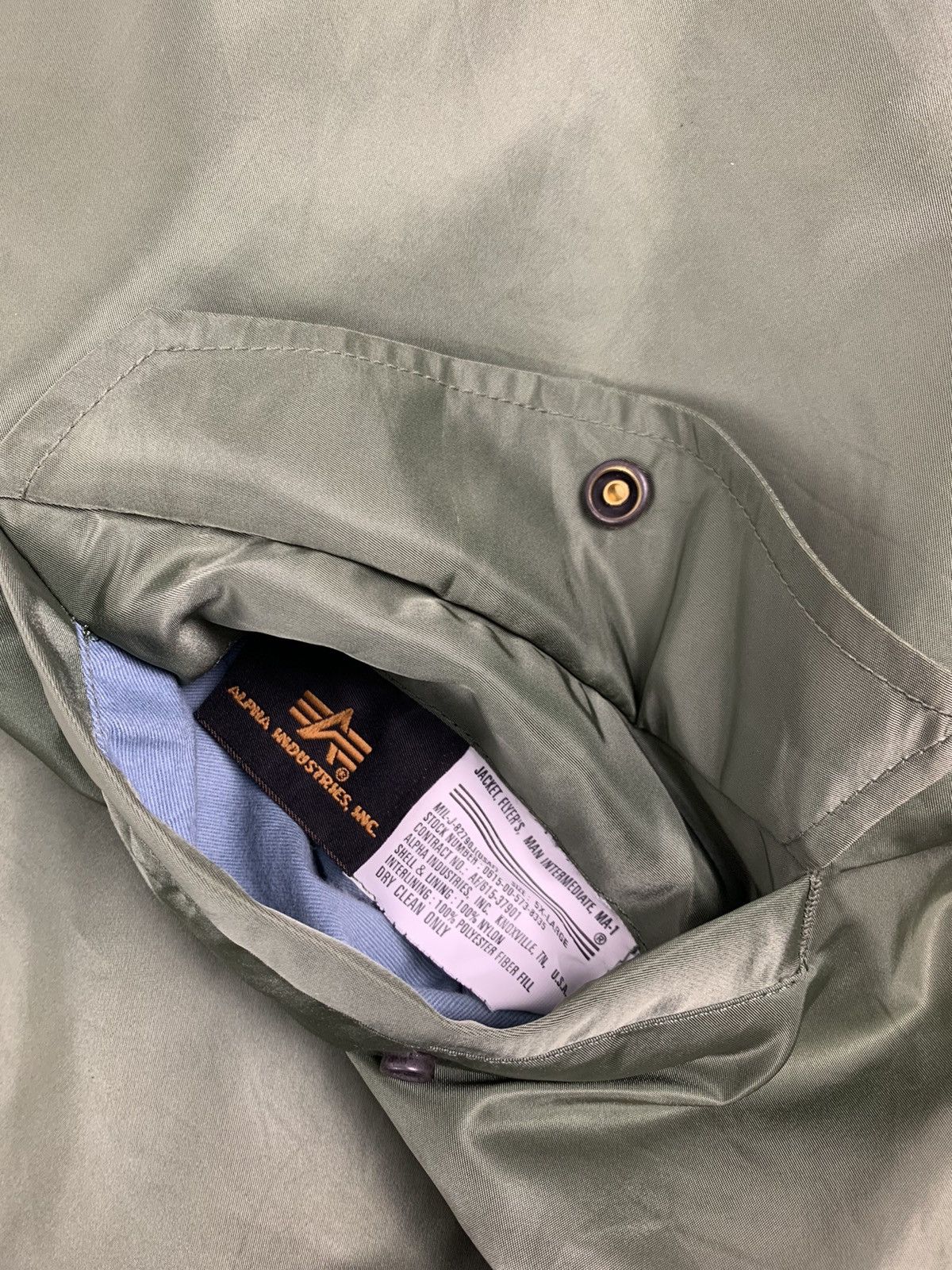 Alpha Industries Vintage Alpha Industries Bomber Jacket Size US XXL / EU 58 / 5 - 9 Thumbnail