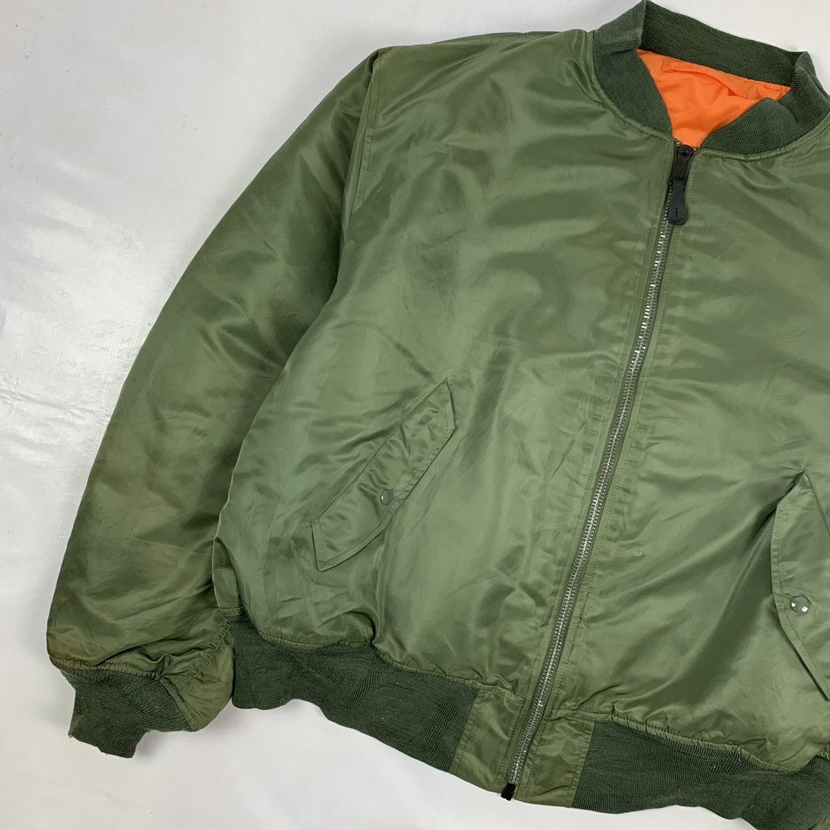 Alpha Industries Vintage Alpha Industries Bomber Jacket Size US XXL / EU 58 / 5 - 2 Thumbnail