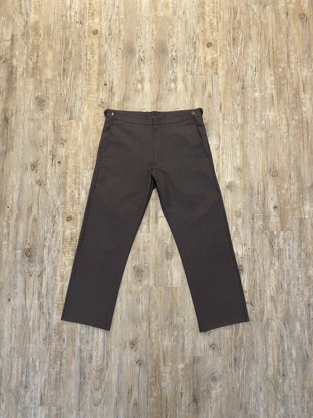 Micro Checkered Trousers