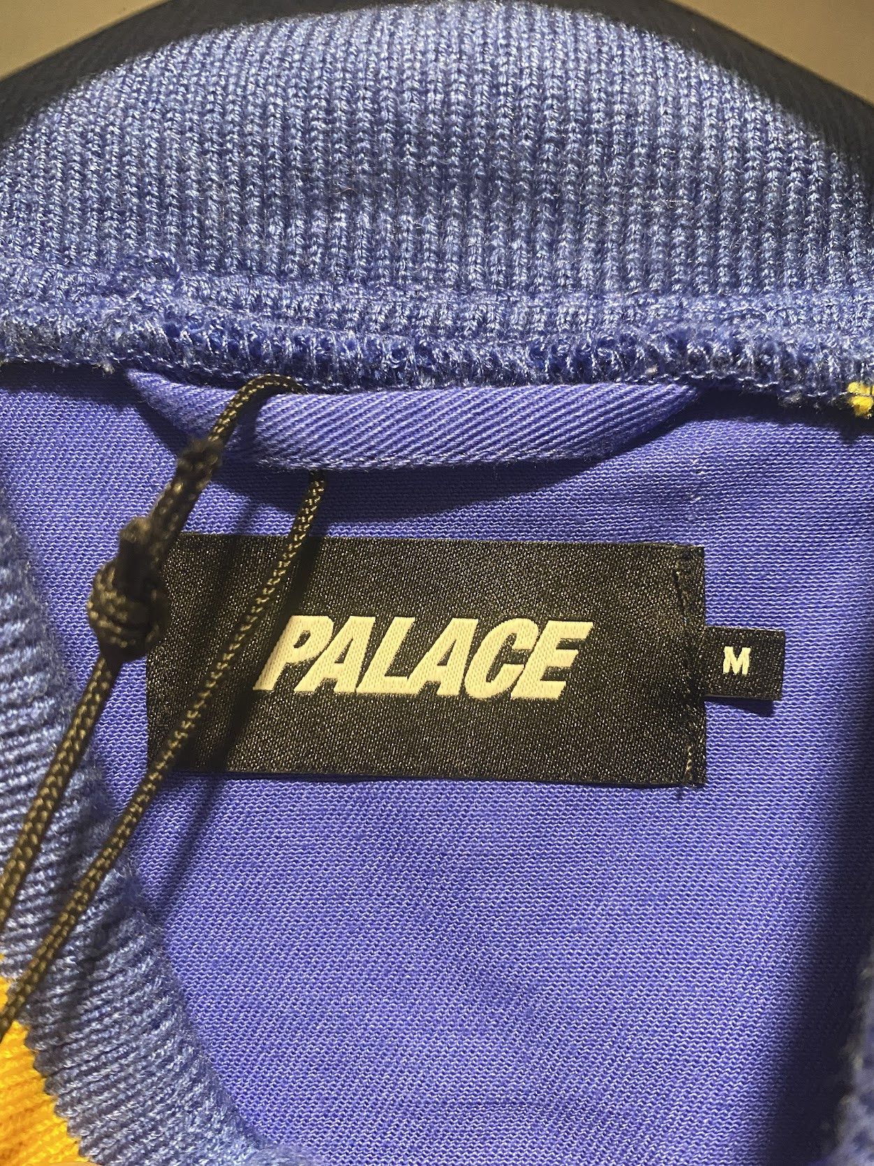 Palace Skateboarding chain stitch bomber jacket blue Size US M / EU 48-50 / 2 - 5 Thumbnail