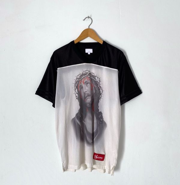 Supreme supreme jesus jersey SS13 Grailed