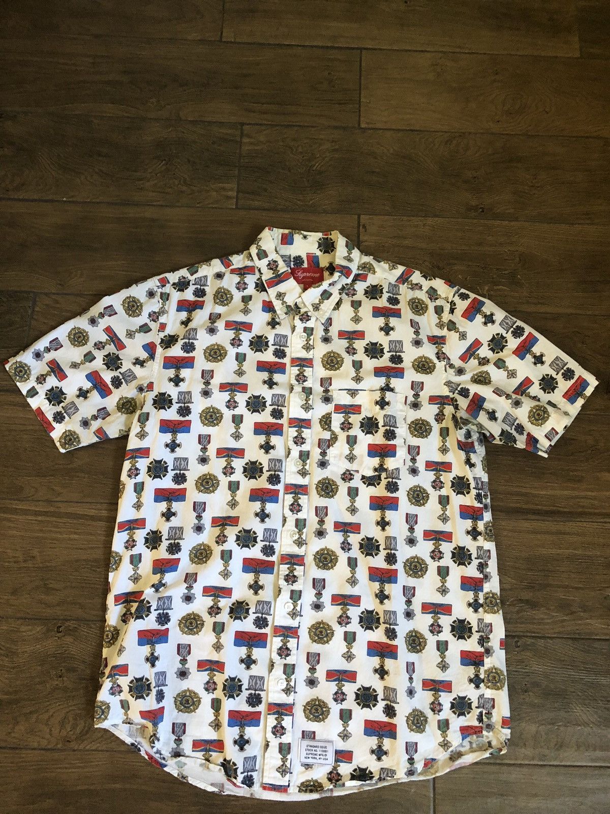 Supreme Supreme Medals Button Up Shirt SS'11 | Grailed