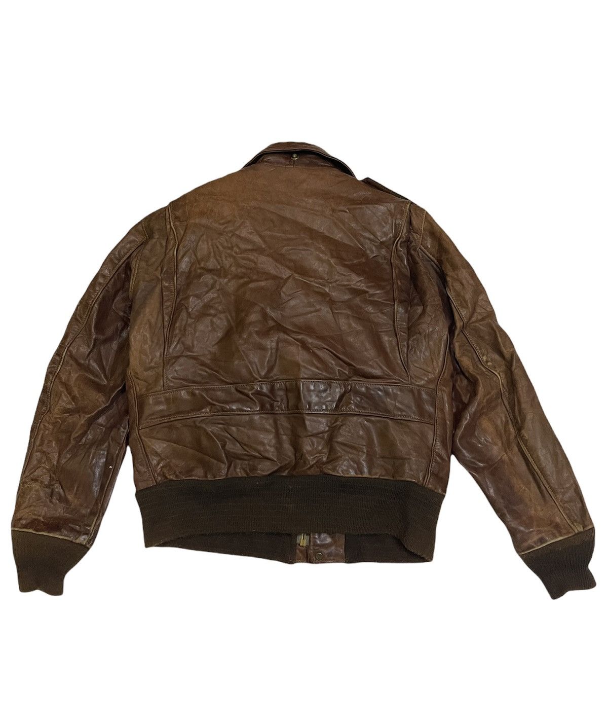 Schott × Vintage 🔥RARE🔥VINTAGE SCHOTT LEATHER JACKET Size US M / EU 48-50 / 2 - 2 Thumbnail