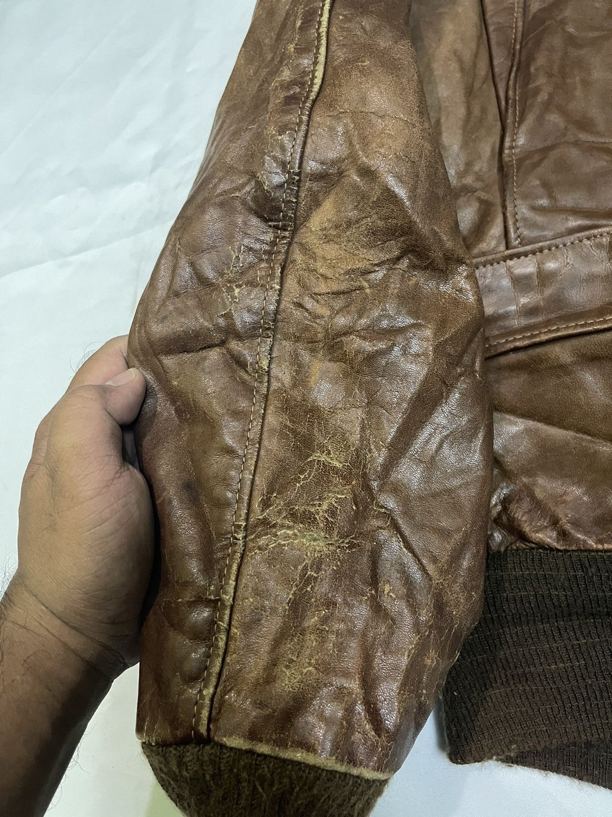 Schott × Vintage 🔥RARE🔥VINTAGE SCHOTT LEATHER JACKET Size US M / EU 48-50 / 2 - 12 Thumbnail