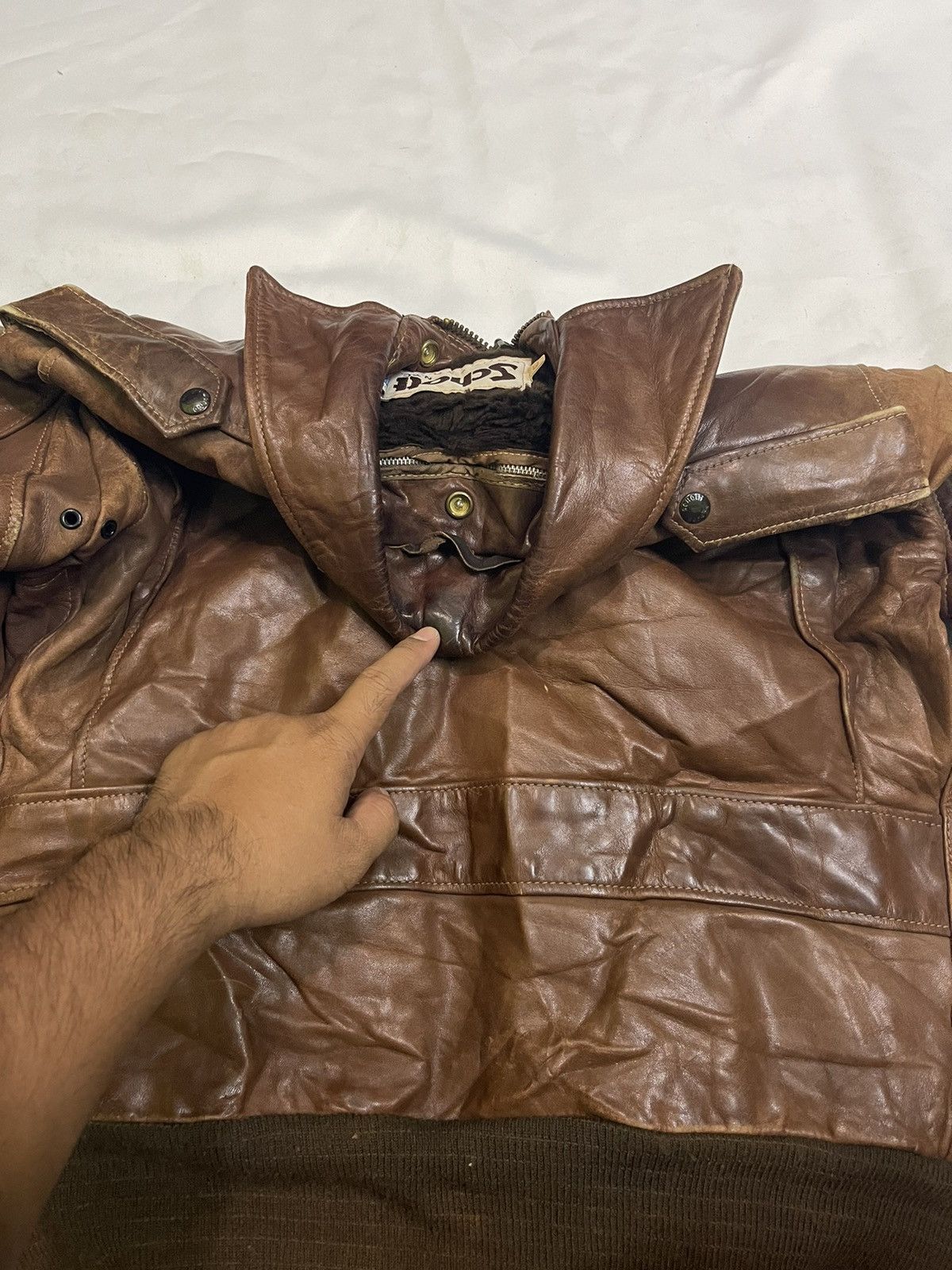 Schott × Vintage 🔥RARE🔥VINTAGE SCHOTT LEATHER JACKET Size US M / EU 48-50 / 2 - 16 Thumbnail
