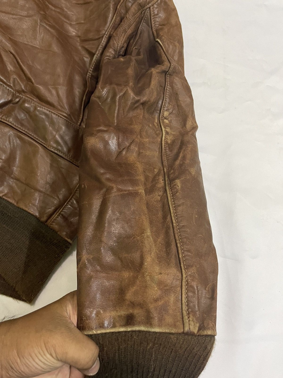 Schott × Vintage 🔥RARE🔥VINTAGE SCHOTT LEATHER JACKET Size US M / EU 48-50 / 2 - 14 Thumbnail