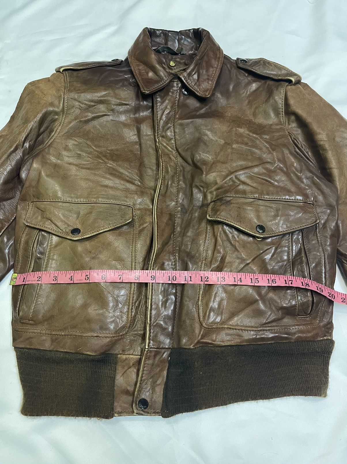 Schott × Vintage 🔥RARE🔥VINTAGE SCHOTT LEATHER JACKET Size US M / EU 48-50 / 2 - 19 Thumbnail