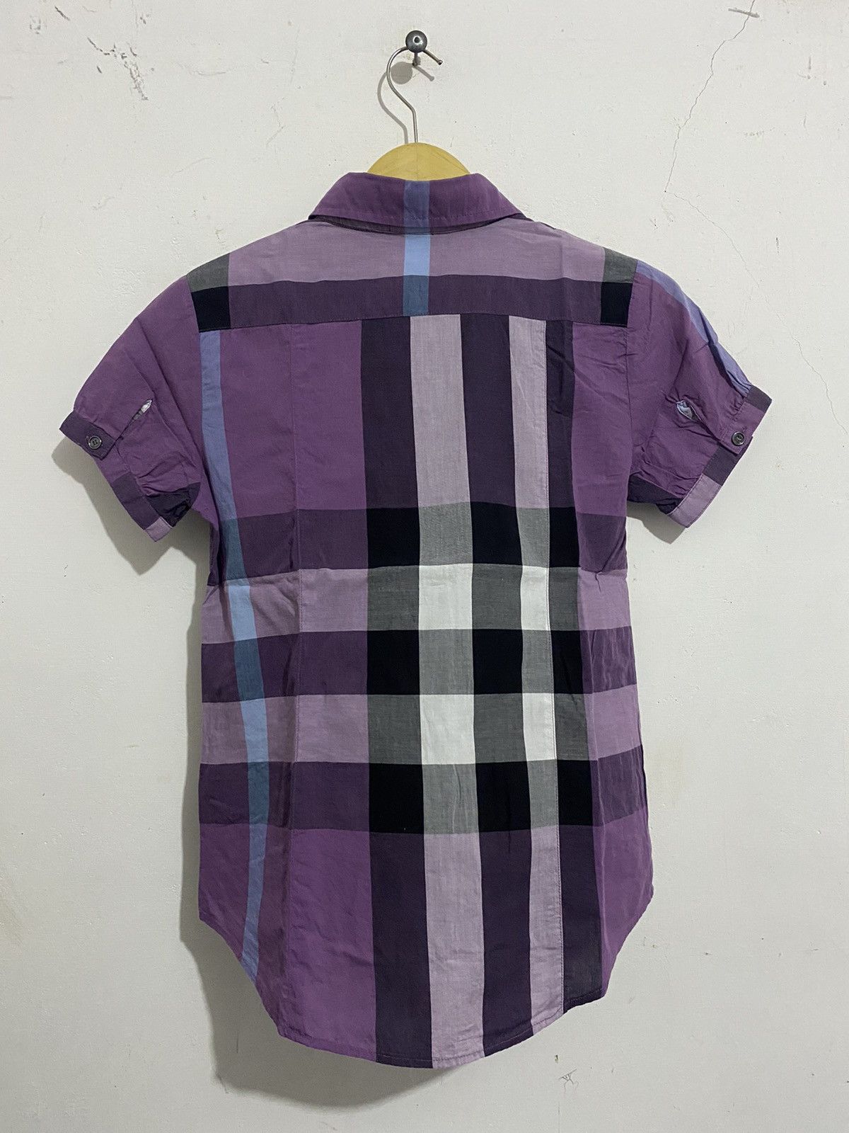Burberry Burberry Brit Women Shirt Purple Size M / US 6-8 / IT 42-44 - 4 Thumbnail