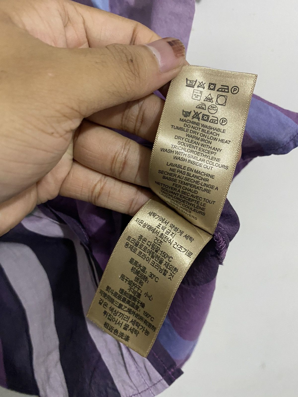 Burberry Burberry Brit Women Shirt Purple Size M / US 6-8 / IT 42-44 - 6 Thumbnail