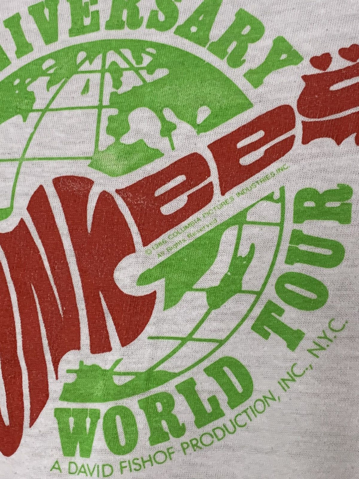 Band Tees × Vintage Rare!!! Vintage Ringers The Monkees 80s T Shirt Size US M / EU 48-50 / 2 - 10 Thumbnail