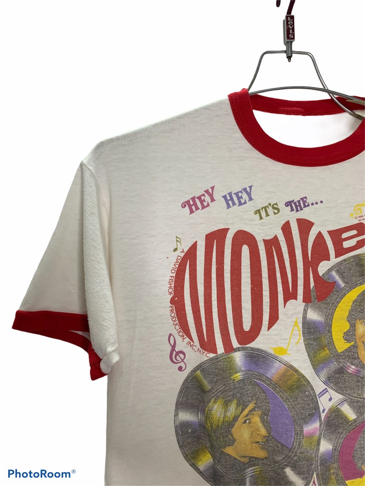 Band Tees × Vintage Rare!!! Vintage Ringers The Monkees 80s T Shirt Size US M / EU 48-50 / 2 - 3 Thumbnail