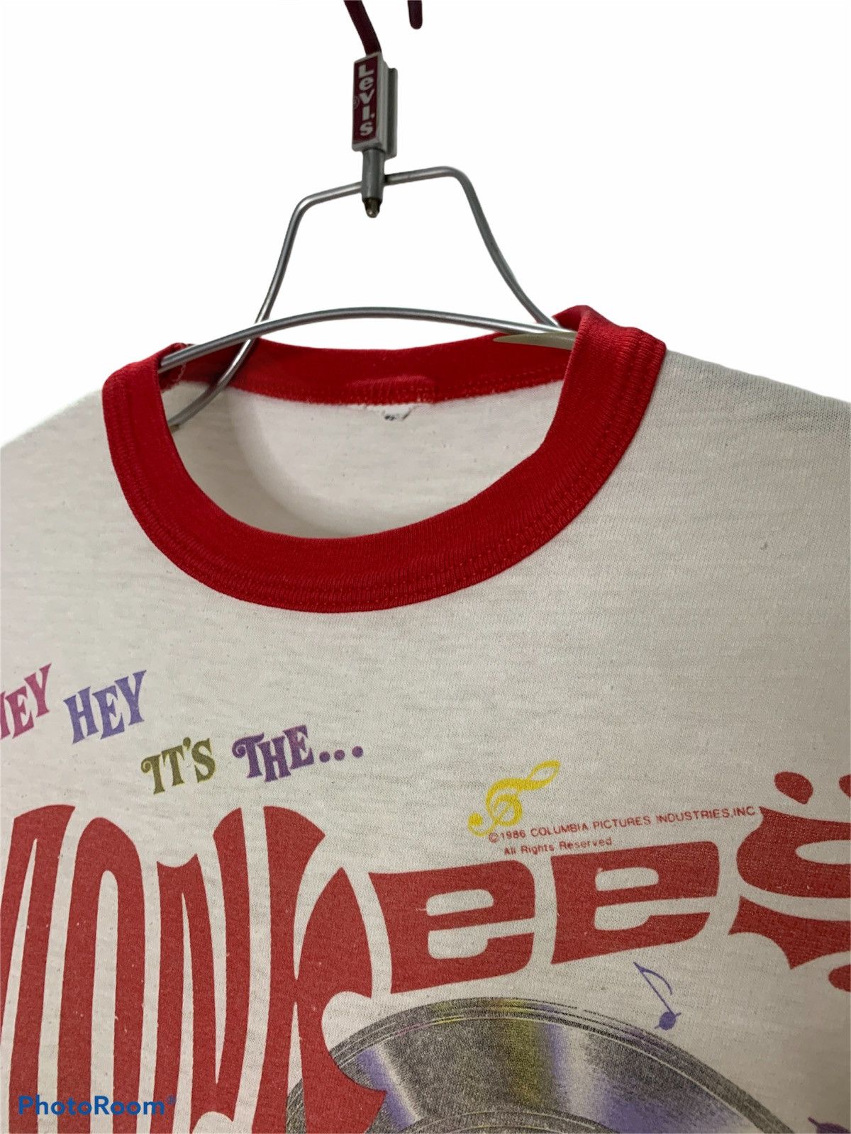 Band Tees × Vintage Rare!!! Vintage Ringers The Monkees 80s T Shirt Size US M / EU 48-50 / 2 - 4 Thumbnail