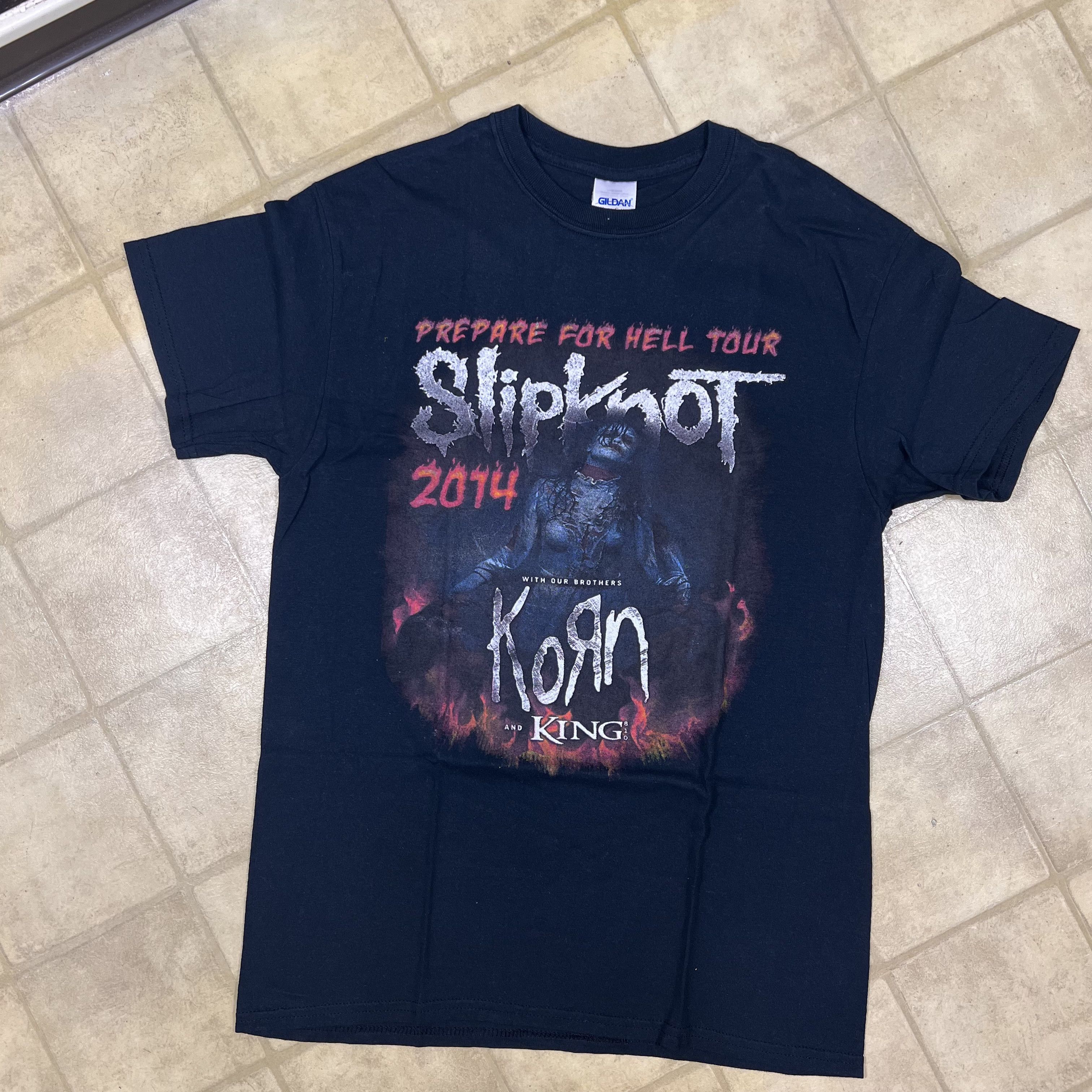 Slipknot T-shirt Slipknot Prepare For Hell World Tour Official T