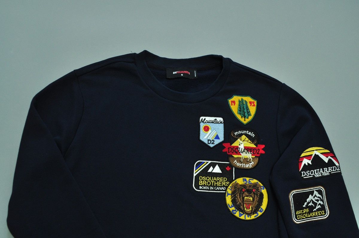 Dsquared2 DSQUARED2 Sweatshirt crewneck patches design patch Size US S / EU 44-46 / 1 - 6 Thumbnail