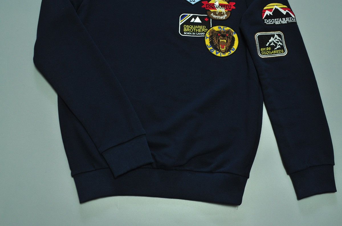 Dsquared2 DSQUARED2 Sweatshirt crewneck patches design patch Size US S / EU 44-46 / 1 - 7 Thumbnail