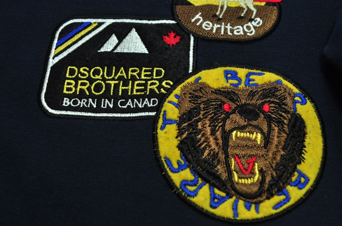 Dsquared2 DSQUARED2 Sweatshirt crewneck patches design patch Size US S / EU 44-46 / 1 - 3 Thumbnail
