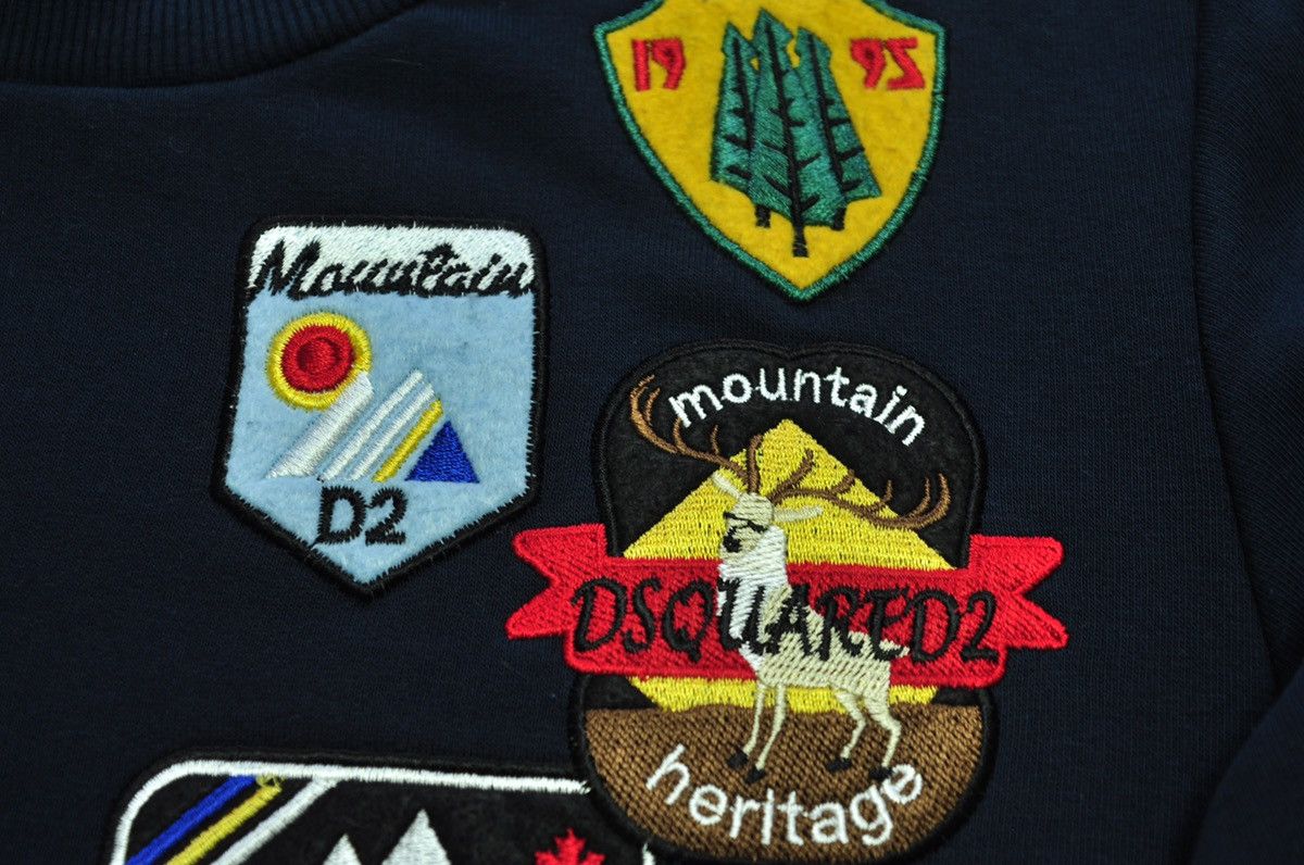 Dsquared2 DSQUARED2 Sweatshirt crewneck patches design patch Size US S / EU 44-46 / 1 - 4 Thumbnail