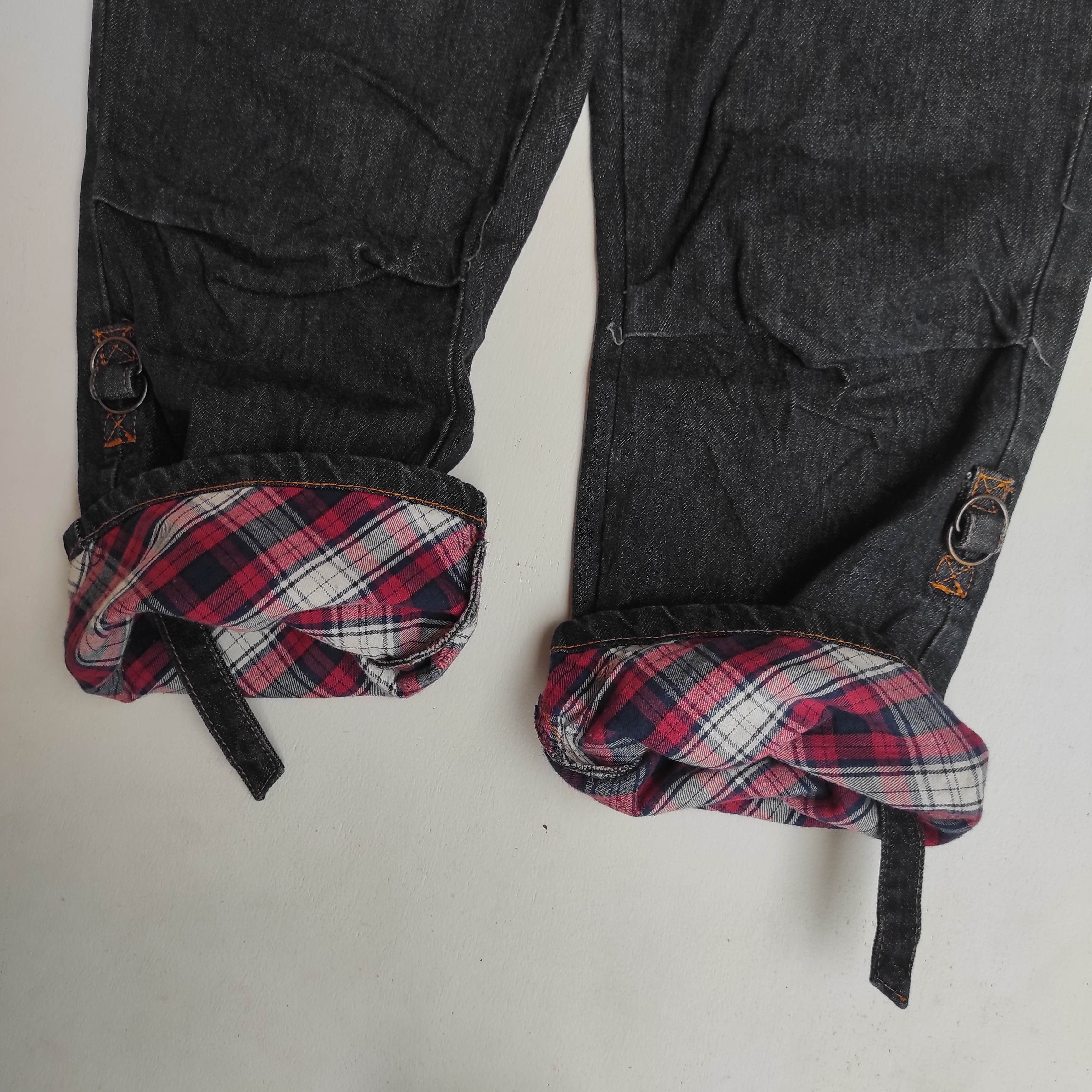 Beauty Beast Nylaus Double Waist Denim Jeans Size US 32 / EU 48 - 4 Thumbnail