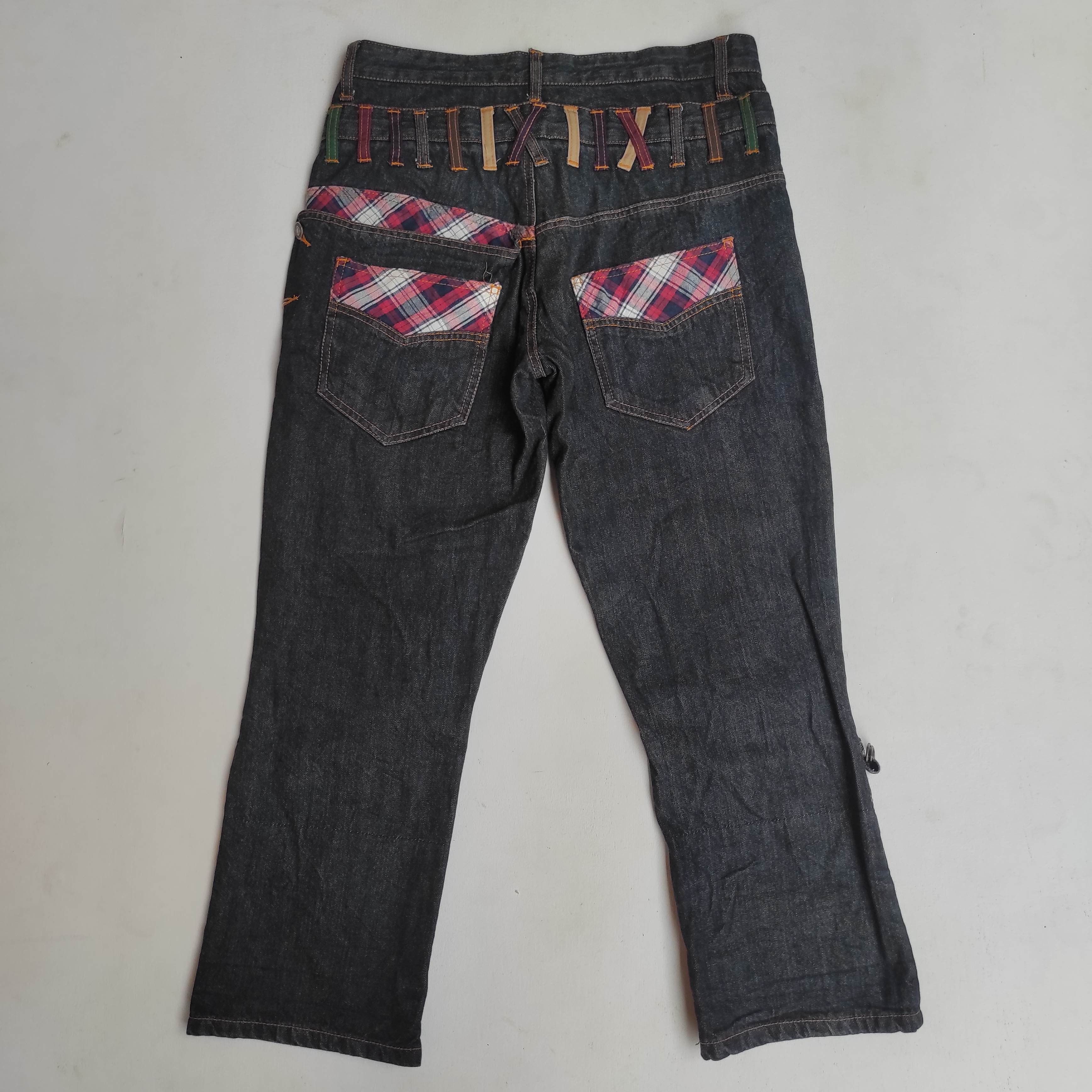 Beauty Beast Nylaus Double Waist Denim Jeans Size US 32 / EU 48 - 11 Thumbnail