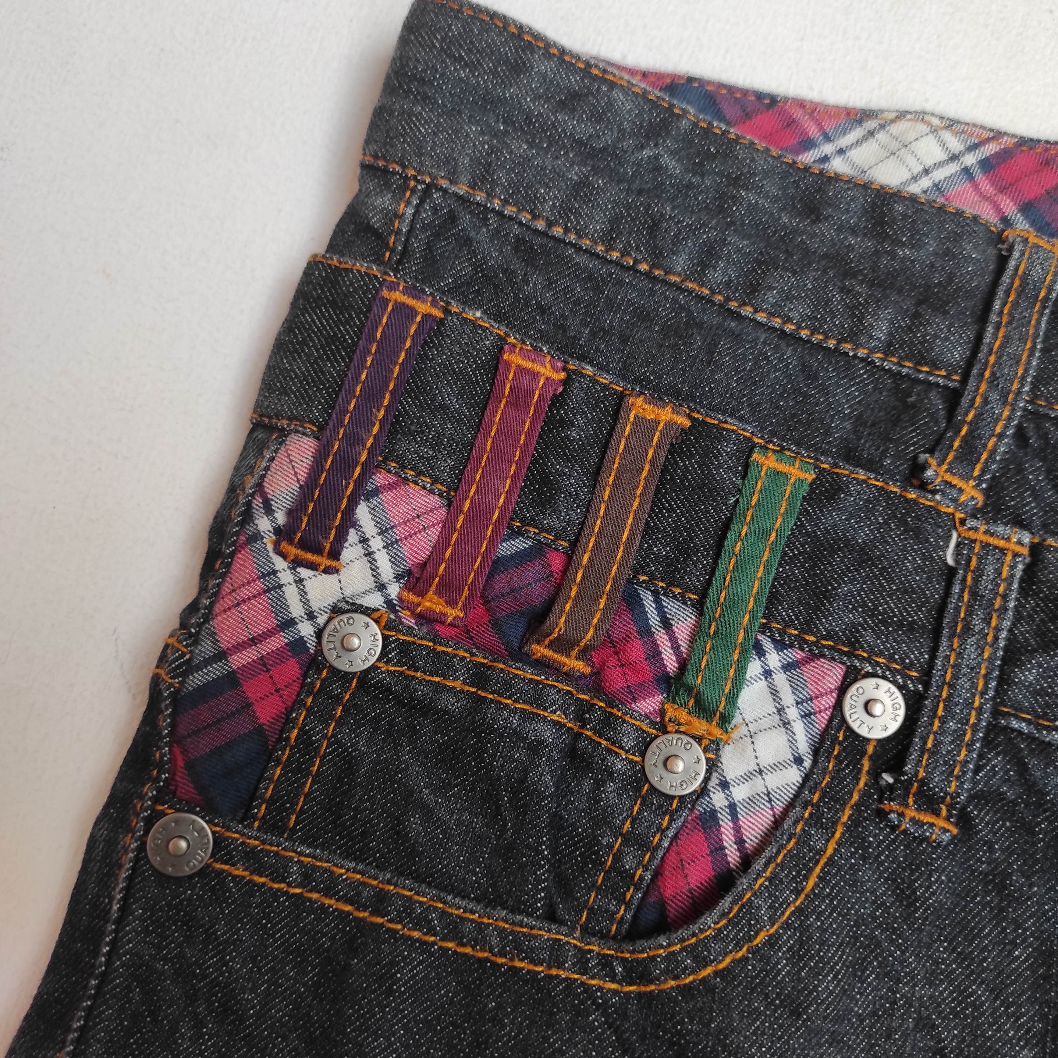 Beauty Beast Nylaus Double Waist Denim Jeans Size US 32 / EU 48 - 5 Thumbnail