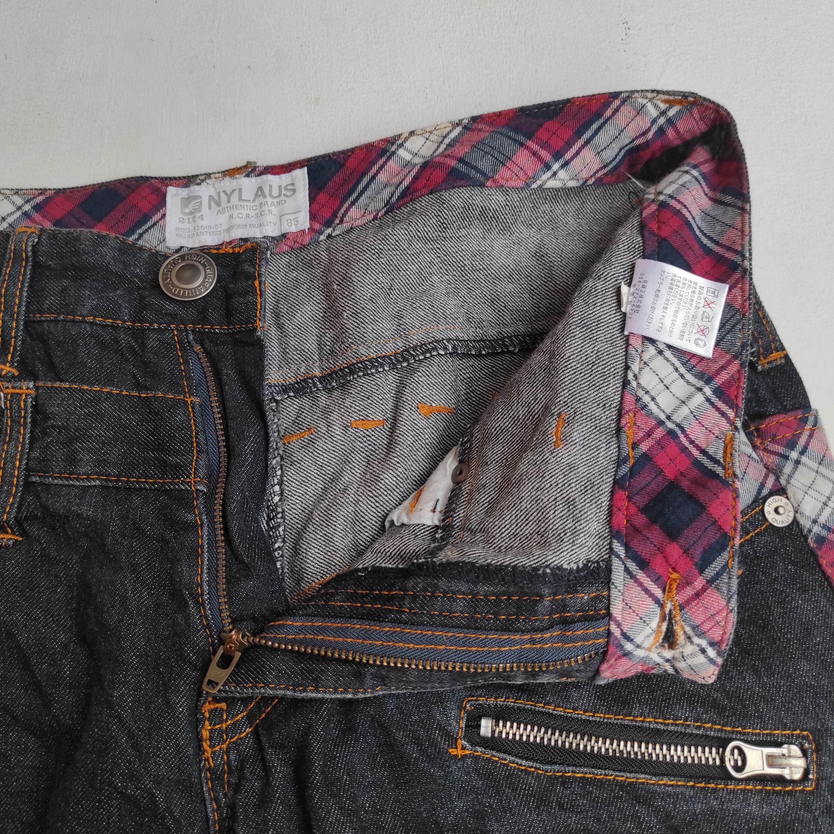 Beauty Beast Nylaus Double Waist Denim Jeans Size US 32 / EU 48 - 7 Thumbnail