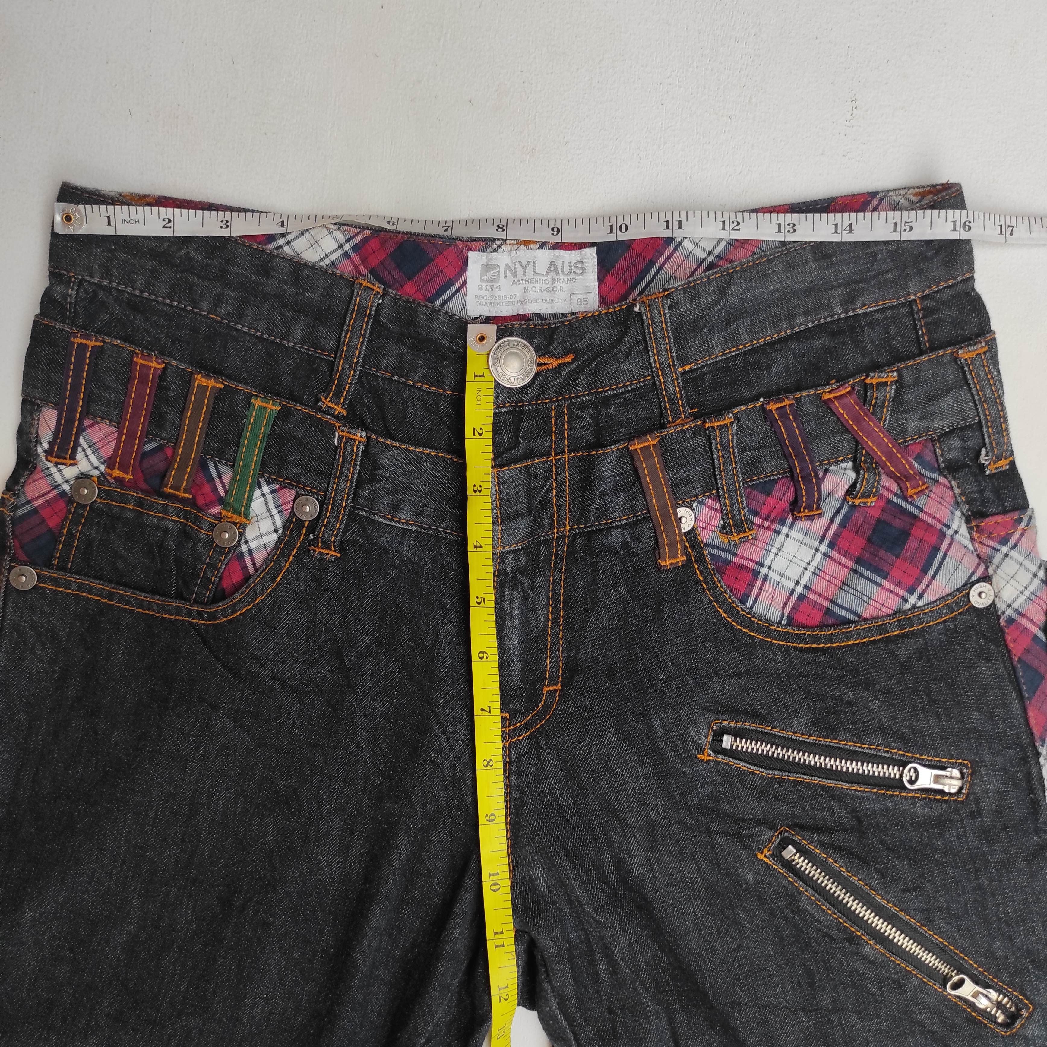 Beauty Beast Nylaus Double Waist Denim Jeans Size US 32 / EU 48 - 14 Thumbnail