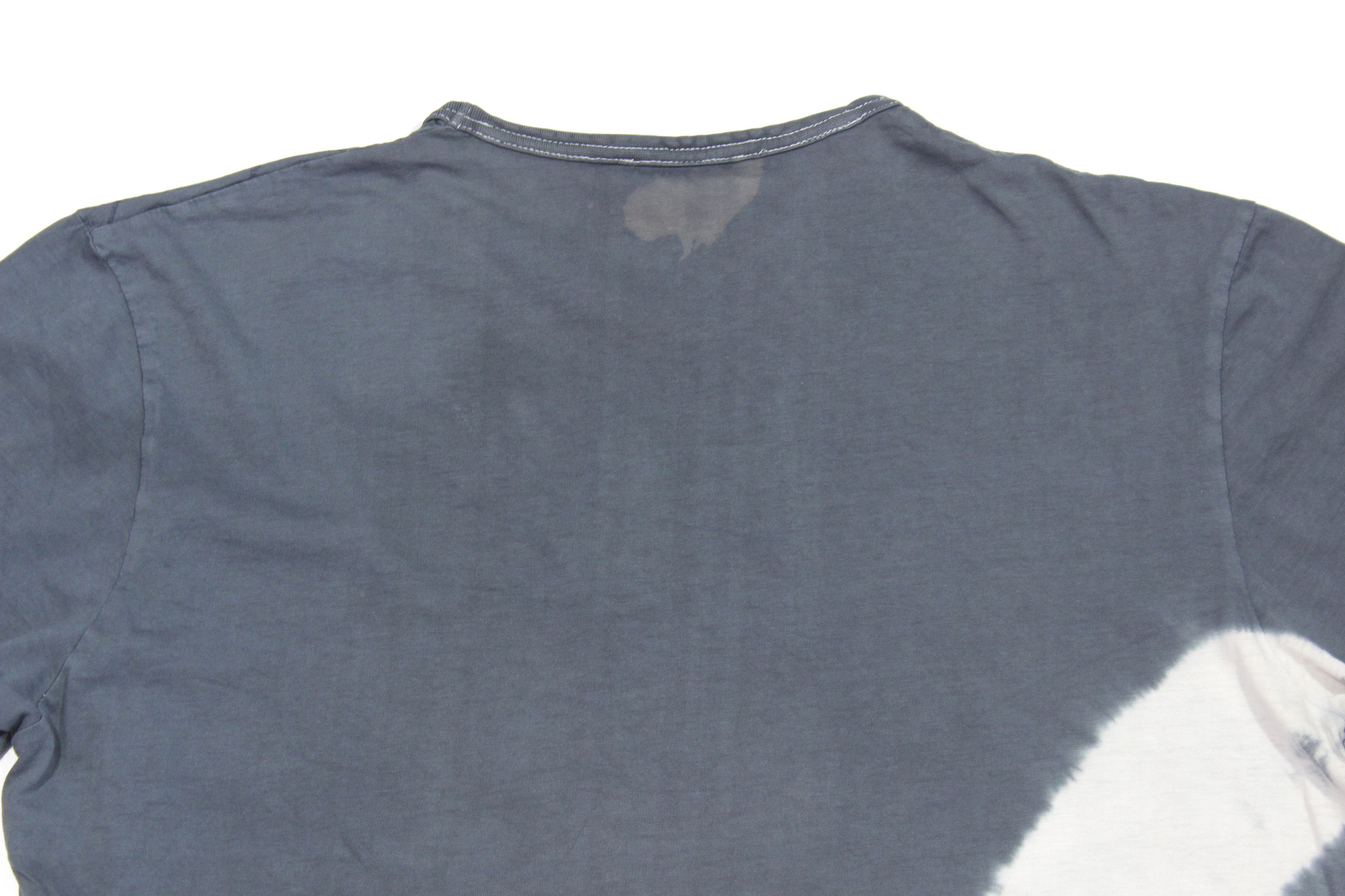 Yves Saint Laurent 90S YSL Multilogo Tie Dye T-Shirt Vintage Size US L / EU 52-54 / 3 - 6 Thumbnail