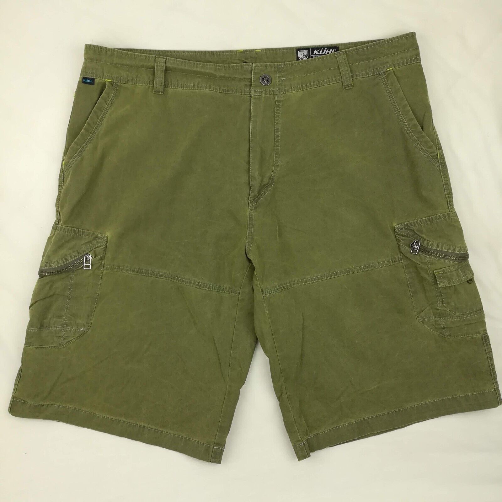 Kuhl Kuhl Zip Cargo Shorts Hiking Vintage Patina Dye Grailed