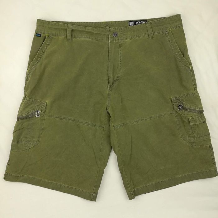 Kuhl Kuhl Zip Cargo Shorts Hiking Vintage Patina Dye | Grailed