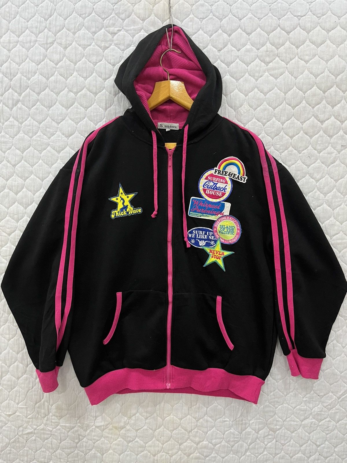 Japanese Brand (Ff). SORIDERE SURF HOODIE SWEATER Size US L / EU 52-54 / 3 - 1 Thumbnail
