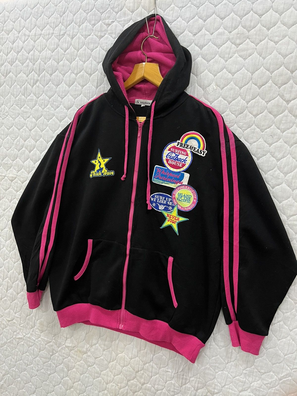 Japanese Brand (Ff). SORIDERE SURF HOODIE SWEATER Size US L / EU 52-54 / 3 - 4 Thumbnail