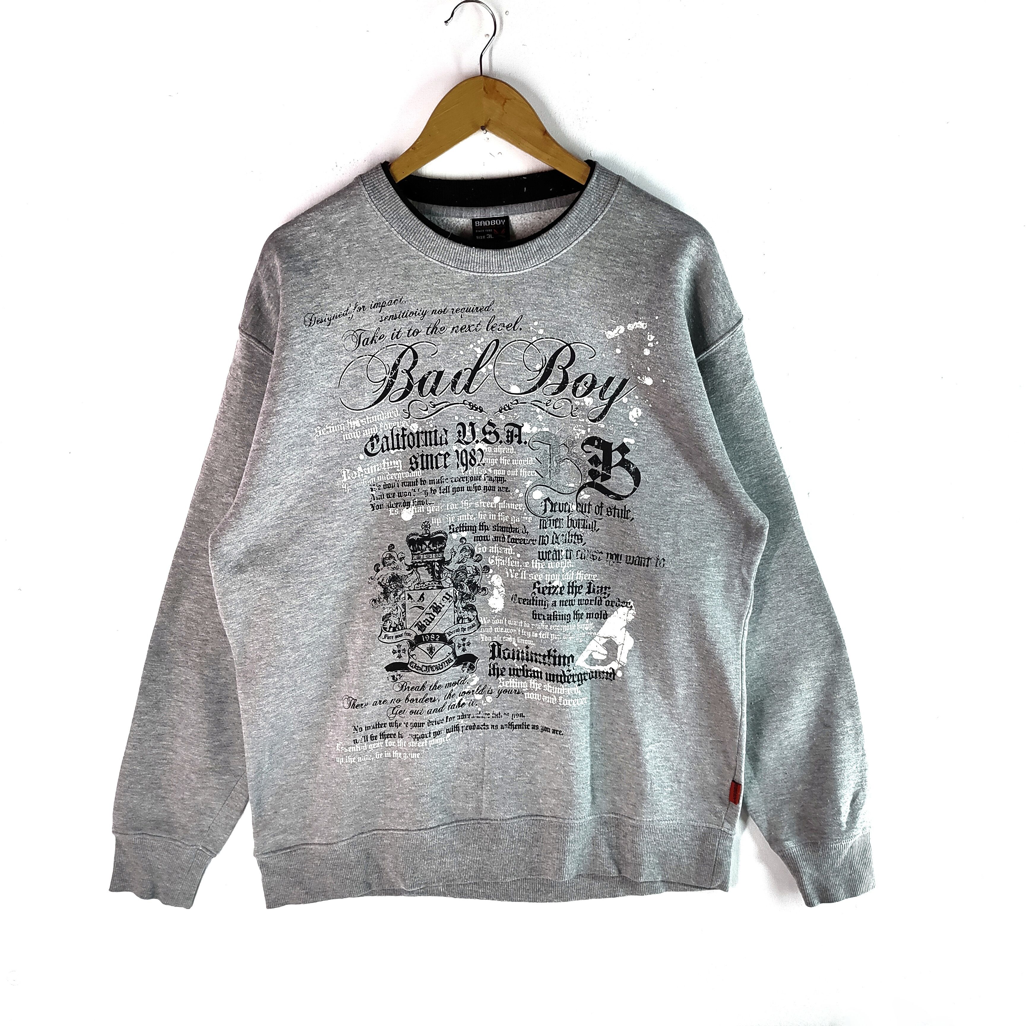 Other BADBOY CALIFORNIA Nice Cool Design Large Size Sweatshirt Size US L / EU 52-54 / 3 - 1 Thumbnail