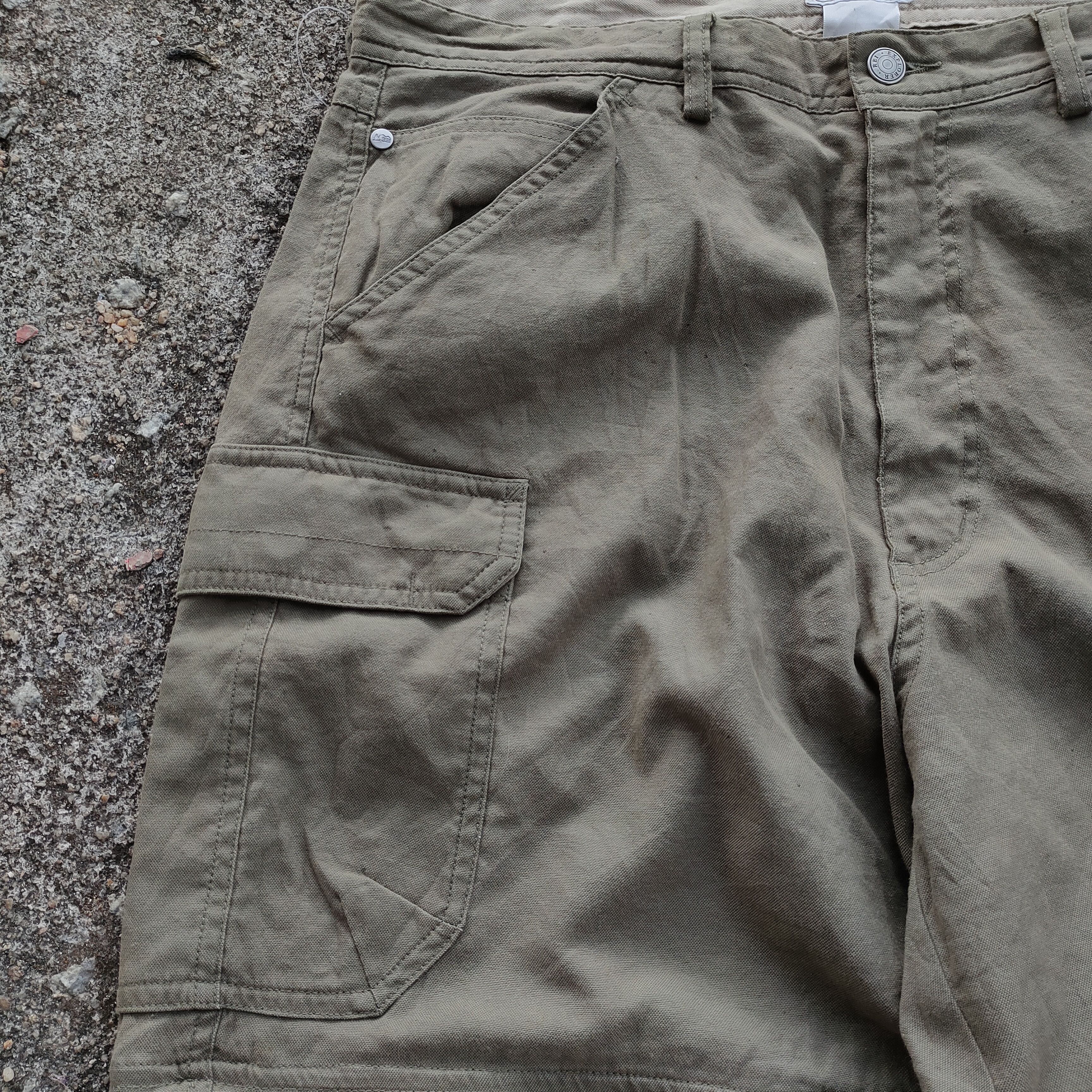 Rei Vintage REI OUTDOOR PANT Cargo Convertible Side Pocmets Size US 35 - 4 Thumbnail