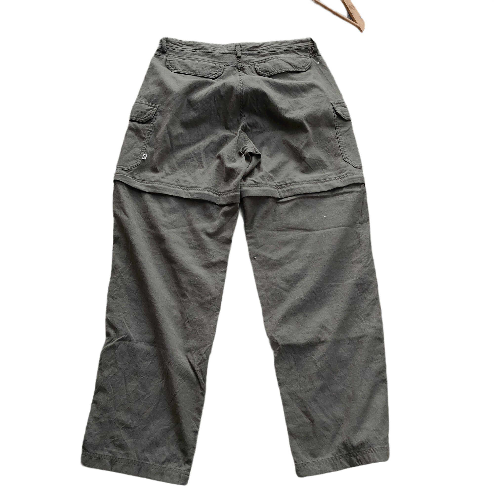 Rei Vintage REI OUTDOOR PANT Cargo Convertible Side Pocmets Size US 35 - 2 Thumbnail